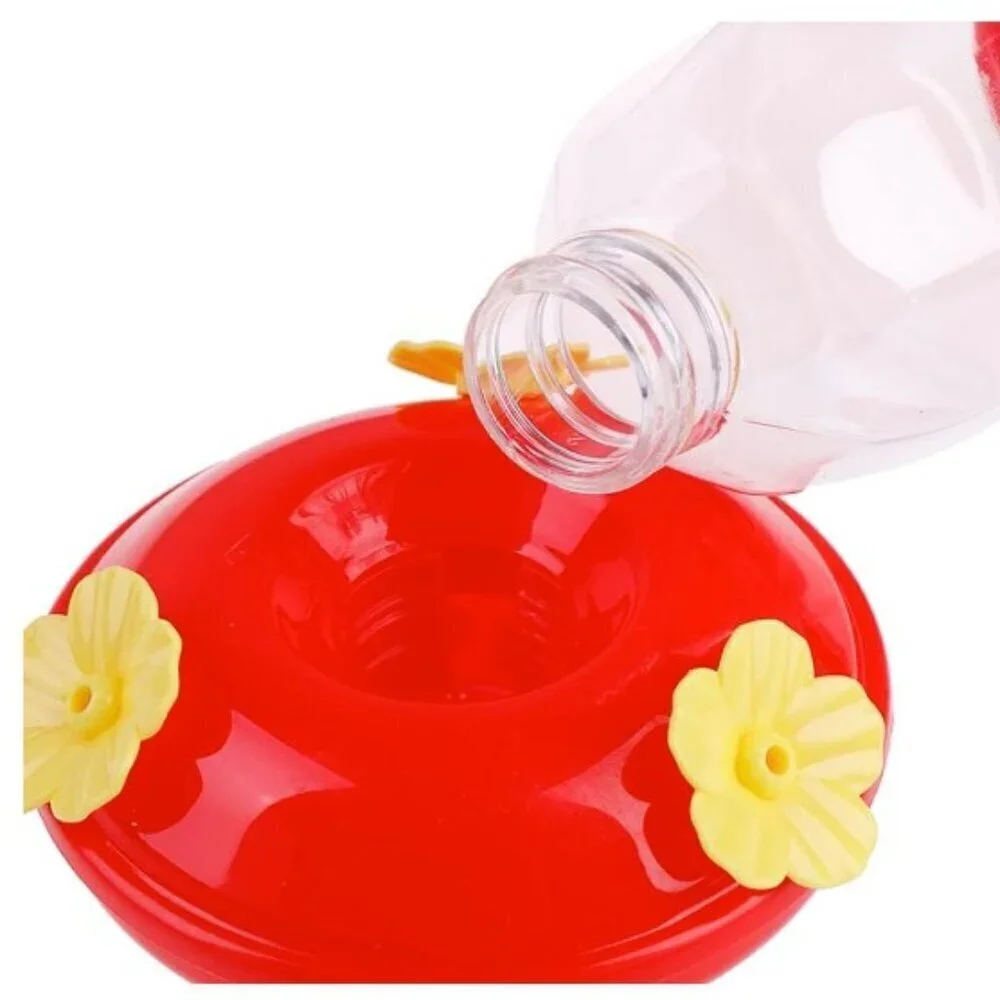 HUMMING BIRD FEEDER HANGING PLASTIC